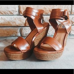 UGG wedge espadrilles